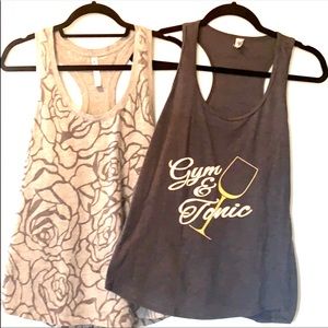 Athletic tank tops